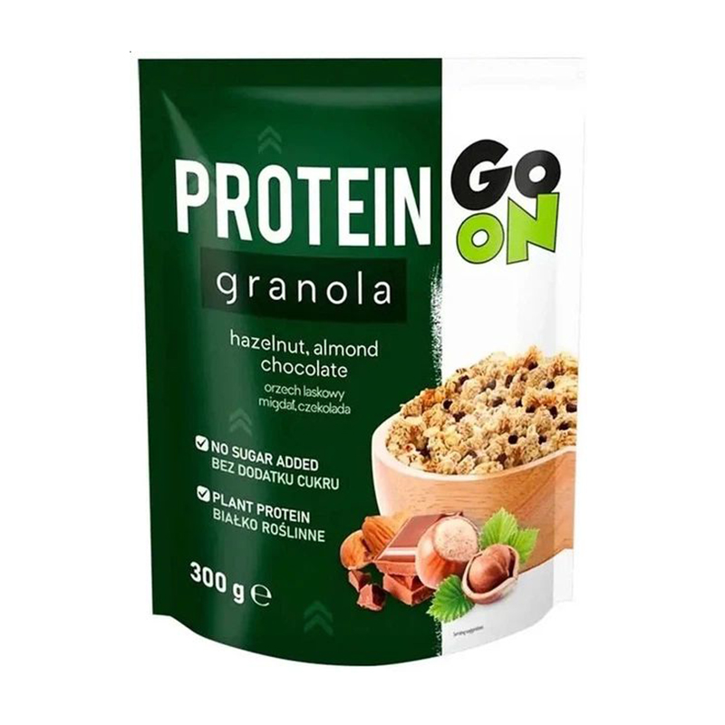 Протеїнова гранола Go On Nutrition Protein Granola Горіхи та шоколад, 300 г